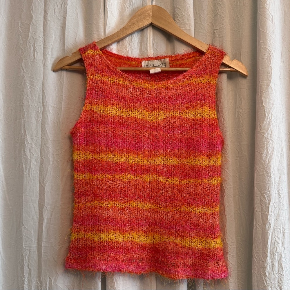 vintage 90’s Charlotte Russe fuzzy top